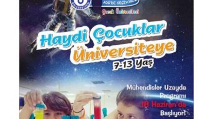 Ad&uuml; &Ccedil;ocuk &Uuml;niversitesi 2018 Programı Başlıyor