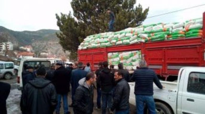 Ordu&rsquo;da &Ccedil;ift&ccedil;ilere Yem Bitkisi Tohumu Dağıtıldı