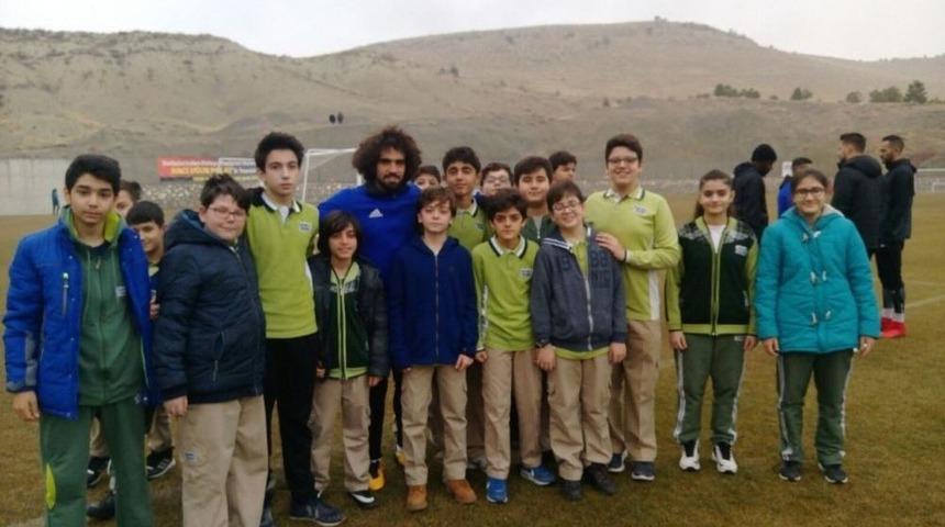 &Ccedil;amlıca &Ouml;ğrencileri Malatyaspor&rsquo;a Başarılar Diledi