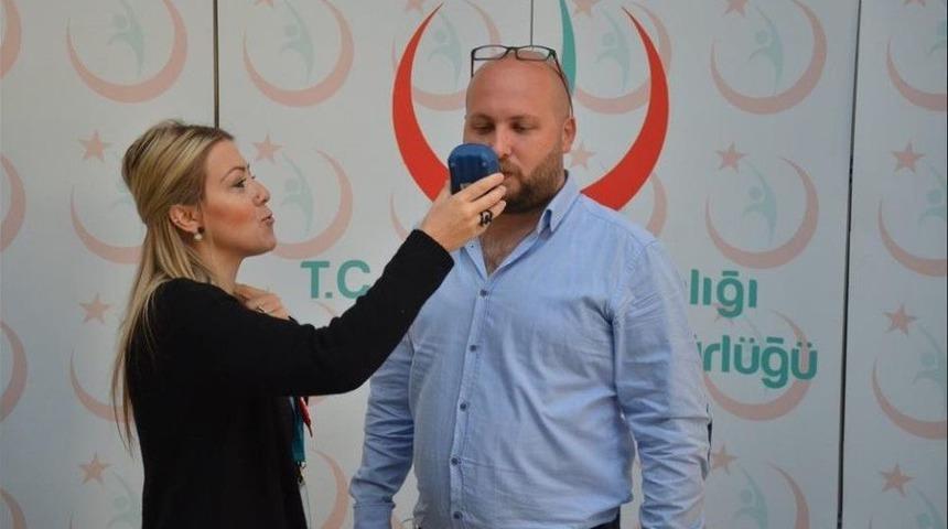 İl Sağlık M&uuml;d&uuml;rl&uuml;ğ&uuml; Ekipleri Bilgilendirme Standı A&ccedil;tı