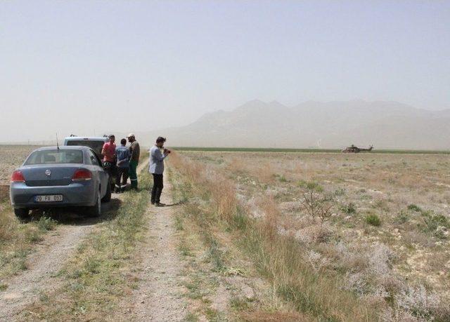 Tatbikat Sırasında Havada Patlayan M&uuml;himmatın Par&ccedil;aları Ekili Alana D&uuml;şt&uuml; 2