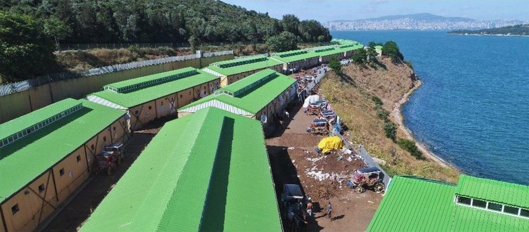 (&ouml;zel Haber) Adalar&rsquo;daki Fayton Park Havadan G&ouml;r&uuml;nt&uuml;lendi