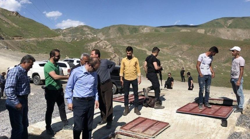 Başkan Vekili Epcim, Su Dağıtım Depolarını Denetledi