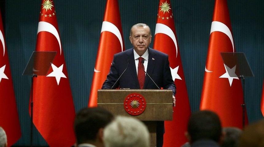 Cumhurbaşkanı Erdoğan: “seçimlerin 24 Haziran 2018 Tarihinde Yapılmasına Karar Verdik”