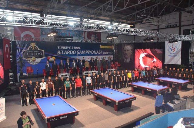 Türkiye 3 Bant Bilardo Şampiyonası Başladı