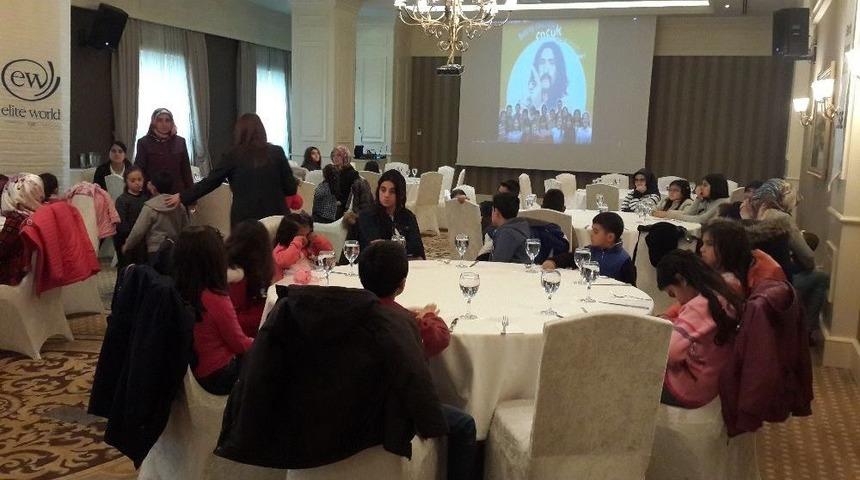 L&ouml;semili &Ccedil;ocuklar Yeni Yılı Erken Kutladı