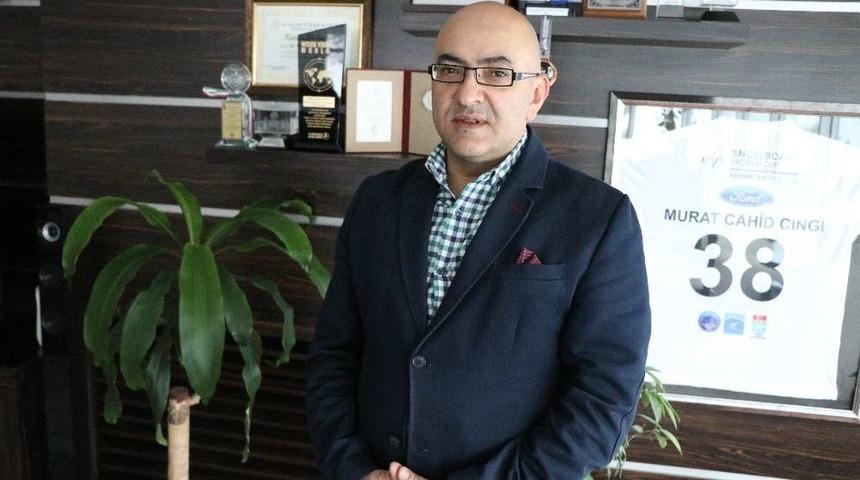 Erciyes&rsquo;e Yabancı Gazetecilerden Yoğun İlgi