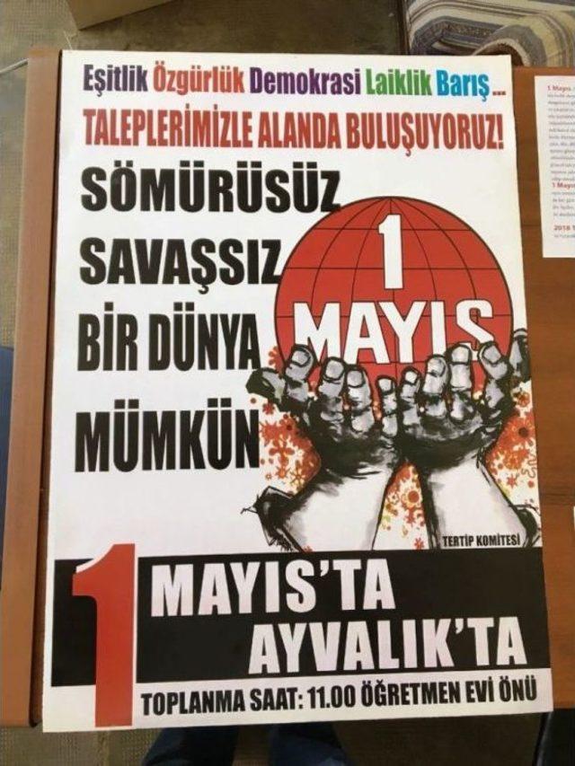 Ayvalıklı Emekçiler 1 Mayıs’ta Meydana İnecek