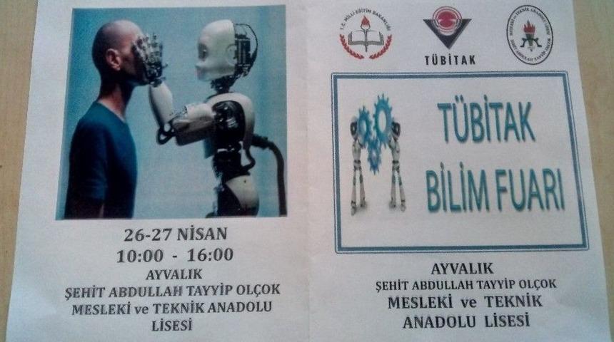 Ayvalık End&uuml;stri Meslek Lisesi Tubitak Fuarı&rsquo;na Hazırlanıyor