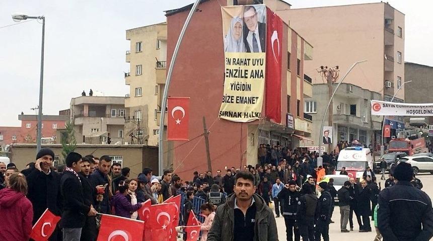 Cumhurbaşkanı Erdoğan Şırnak&rsquo;ta