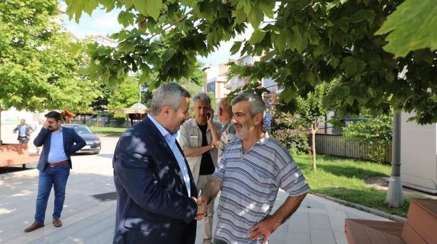 Başkan Baran Se&ccedil;im &Ccedil;alışmalarını Mimar Sinan&rsquo;da S&uuml;rd&uuml;rd&uuml;