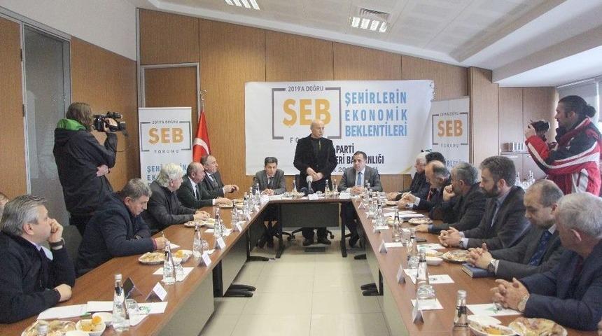 Bolu’da, Şehirlerin Ekonomik Beklentileri Forumu Düzenlendi