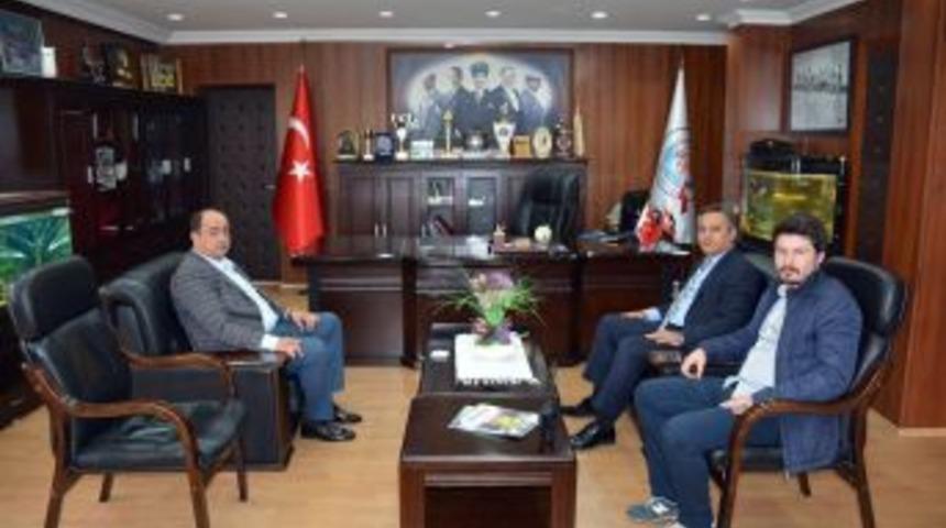 Emniyet M&uuml;d&uuml;r&uuml; Kuyu&rsquo;dan Başkan Demirtaş&rsquo;a Ziyaret