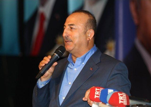 Bakan Çavuşoğlu: 