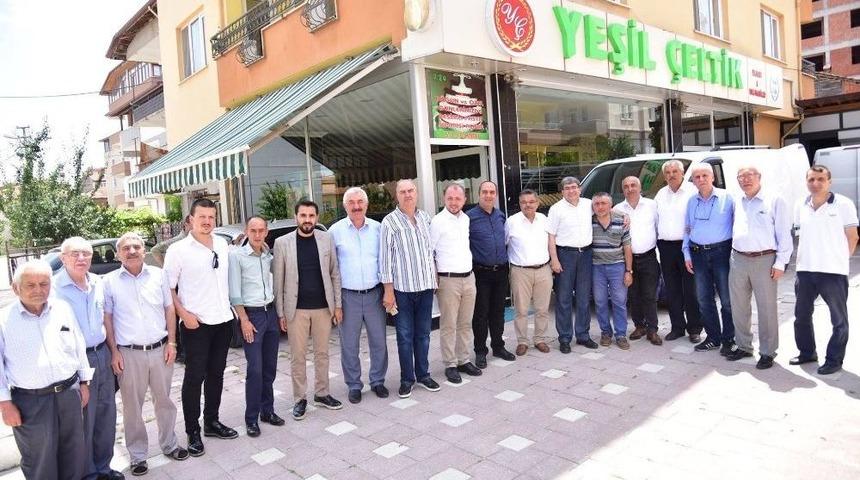 Başkan Can, Se&ccedil;im &Ccedil;alışmalarına Devam Ediyor