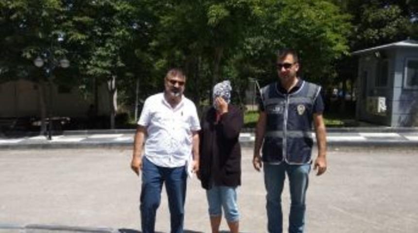 Cüzdan Hırsızı Kadın Kıskıvrak Yakalandı