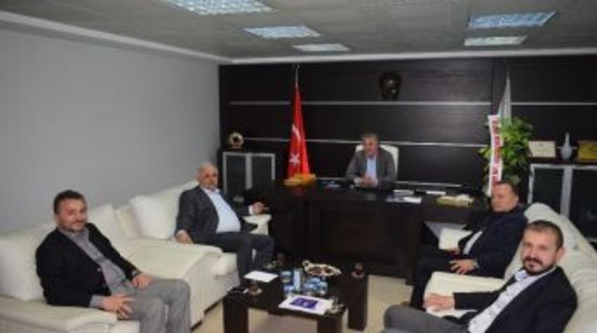 &Ccedil;aycuma Tso Eski Başkanı Sarsık&rsquo;tan Yeni Y&ouml;netime Ziyaret