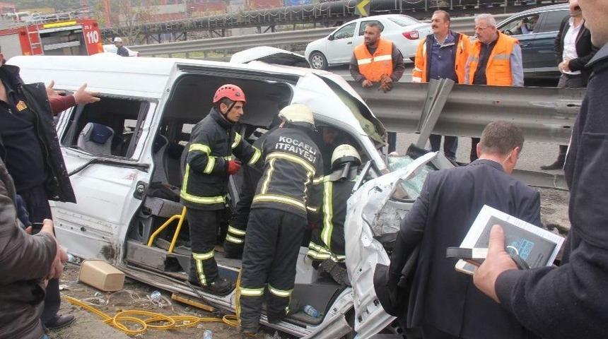 Kocaeli&rsquo;deki Feci Kazada 2 Tutuklama