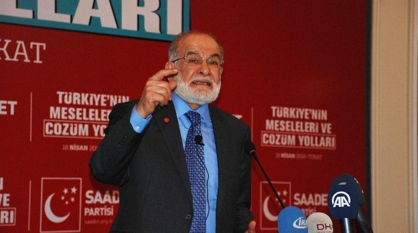 Sp Lideri Karamollaoğlu&rsquo;dan Erken Se&ccedil;im A&ccedil;ıklaması