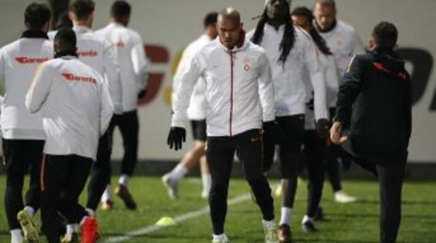 Galatasaray&rsquo;da Nigel De Jong Antrenmanda