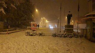 Isparta’da Kar Yağışı