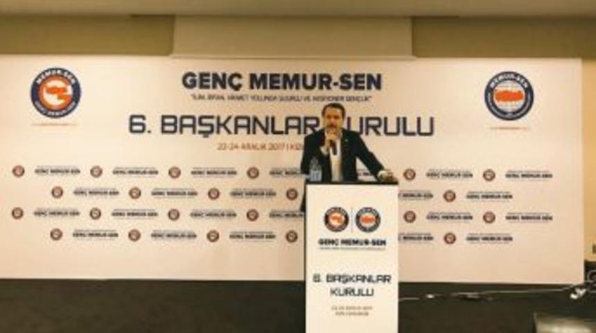 Gen&ccedil; Memur-sen 6. Başkanlar Kurulu Toplantısı