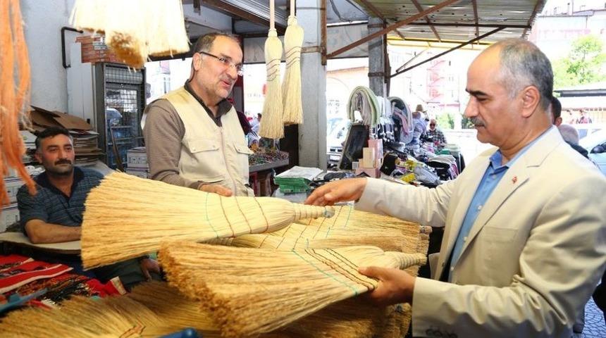 Başkan Aydın, Esnafla Buluştu