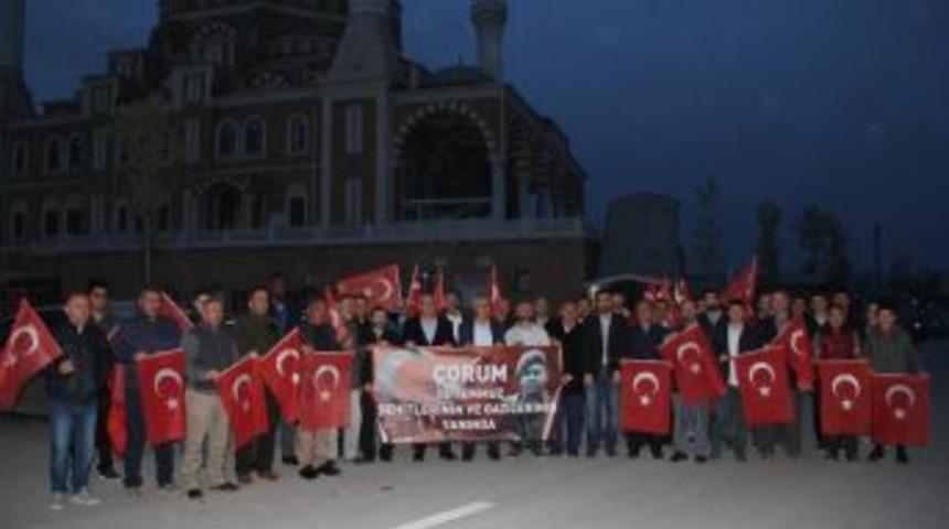 Şehit &Ouml;mer Halisdemir&rsquo;in Karar Duruşmasına &Ccedil;orum&rsquo;dan Katılım