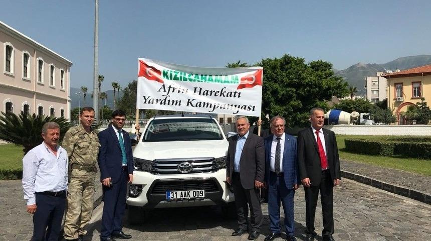 Kızılcahamam&rsquo;dan Afrin Harekatına Ara&ccedil; Desteği