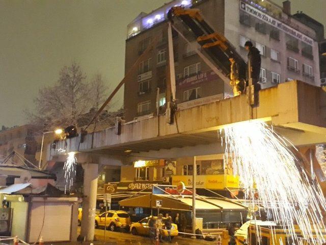 Başkent’te Kullanılmayan Üst Geçitler Kaldırılıyor