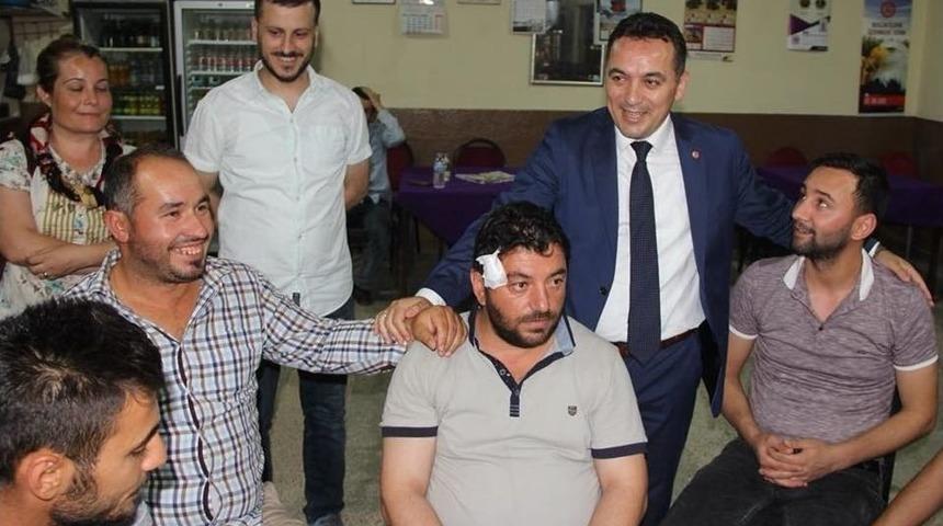 İyi Partili Eryılmaz Hamzabeyli’de Vatandaşlarla Buluştu