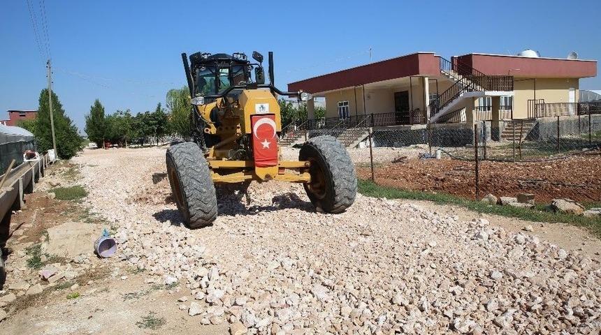 Haliliye Kırsalında Yol Yapım Çalışmları