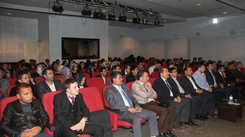 Malazgirt&rsquo;te "hz. Peygamberin Eğitim Metodu Ve Y&ouml;ntemi" Konferansı