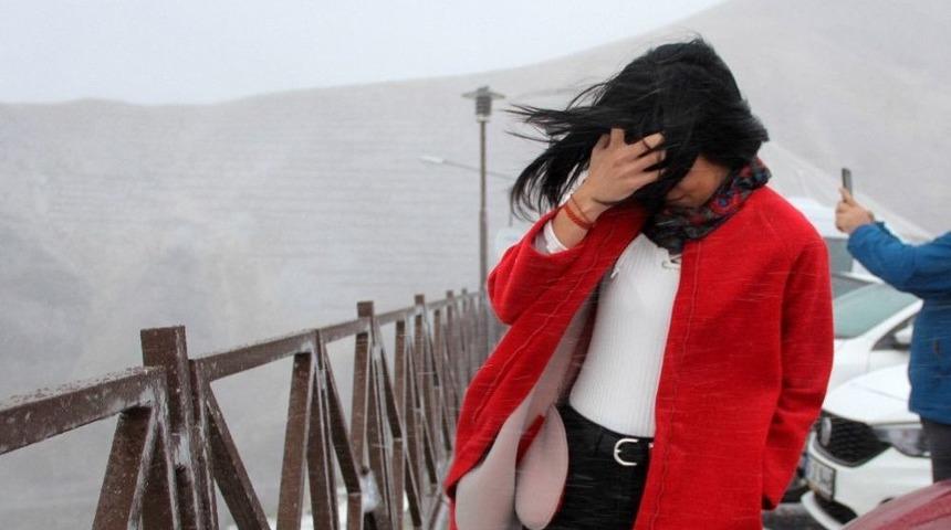 Paland&ouml;ken&rsquo;de Fırtına Hayatı Fel&ccedil; Etti