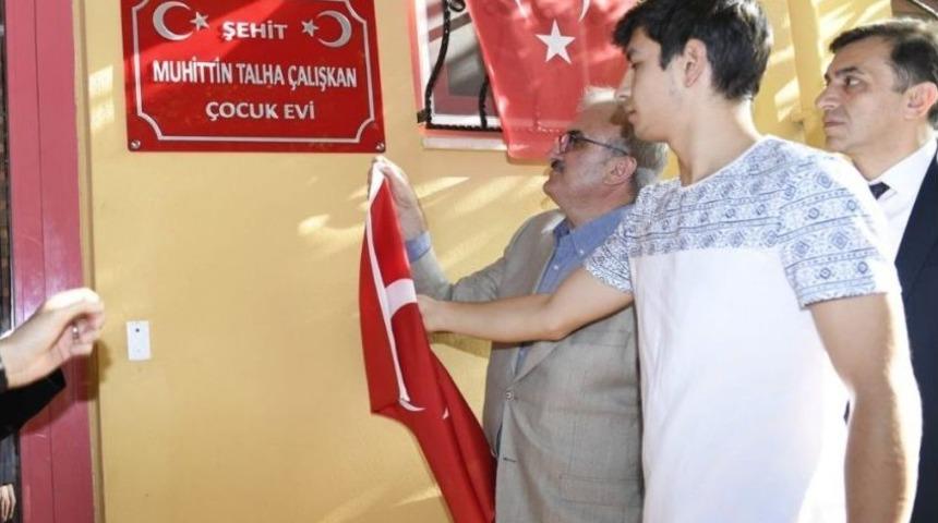 Antalya&rsquo;da Şehidin Adı Yetimhaneye Verildi