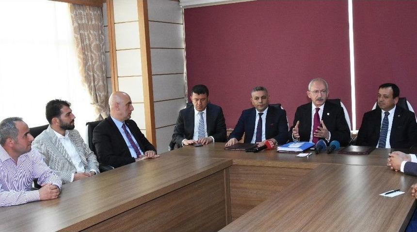 Chp Genel Başkanı Kemal Kılıçdaroğlu: