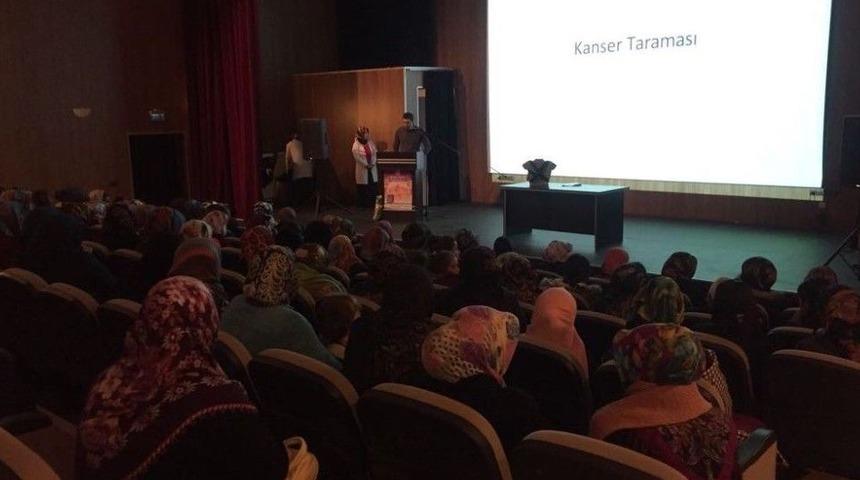 İpekyolu Belediyesinden &ldquo;kanser Taraması&rdquo; Semineri