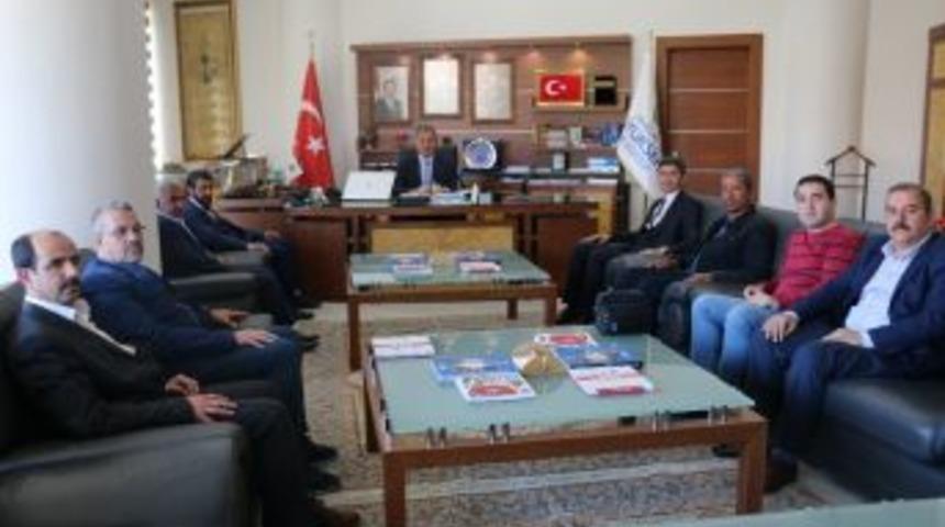 Mesob Başkan Adayı Cavlak&rsquo;tan Başkan &Ccedil;akır&rsquo;a Ziyaret