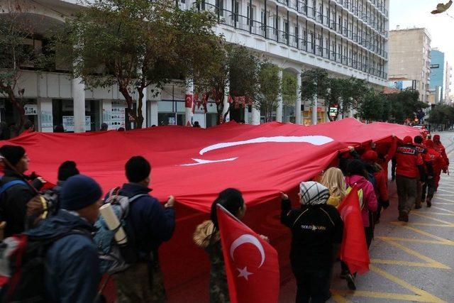 Sarıkamış Şehitleri Anısına Spil’e Yürüdüler