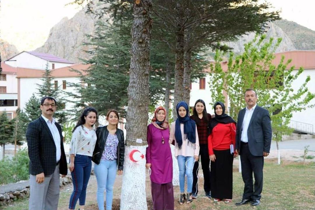 Afrin Şehitlerinin Adları Ağa&ccedil;larda Yaşayacak