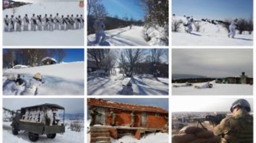 Komandolar Zorlu Doğa Ve Hava Koşullarında Operasyonlara Devam Ediyor