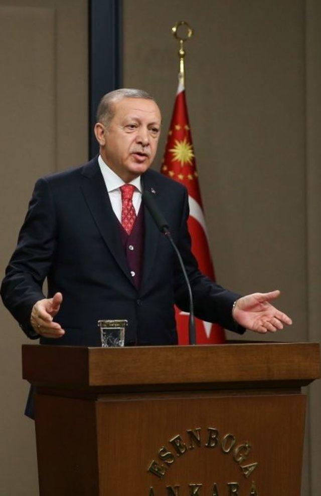 Cumhurbaşkanı Erdoğan: 