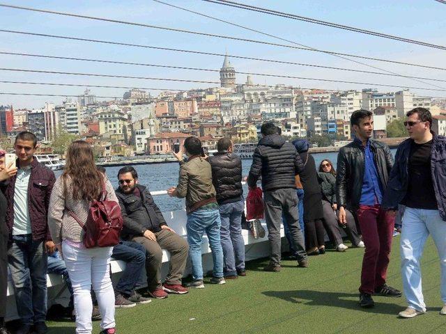 Engelli Memur Adayları İçin Sınav Öncesi Boğaz Turu Düzenlendi