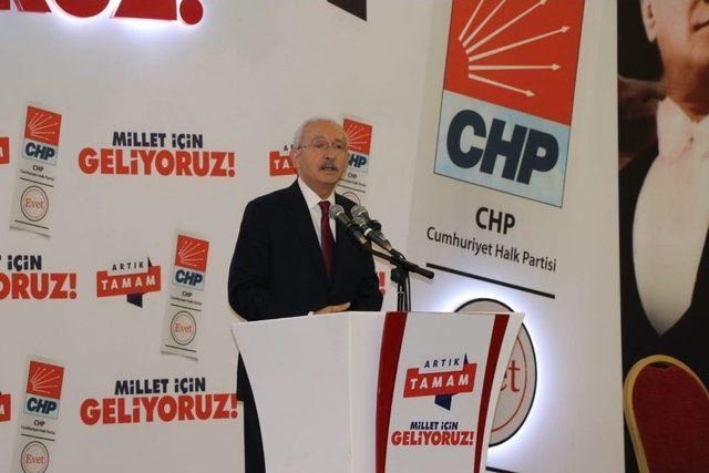 Kılıçdaroğlu: 