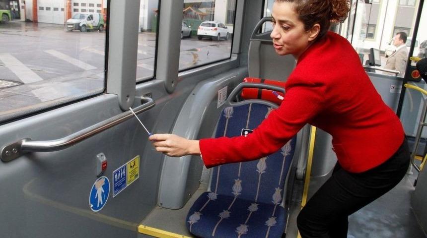 Kocaeli&rsquo;nde Otob&uuml;sler Nano Teknolojiyle Temizleniyor