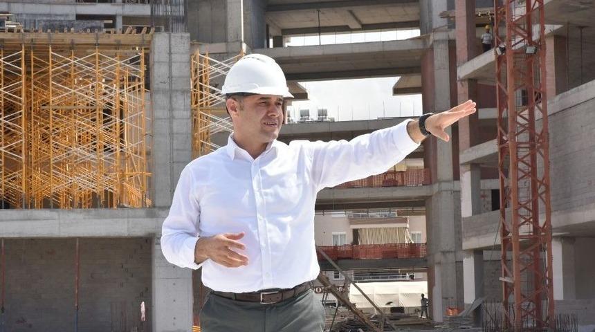 Y&uuml;cel: &ldquo;yeni Belediye Binası Y&uuml;zde 60 Tamamlandı&rdquo;