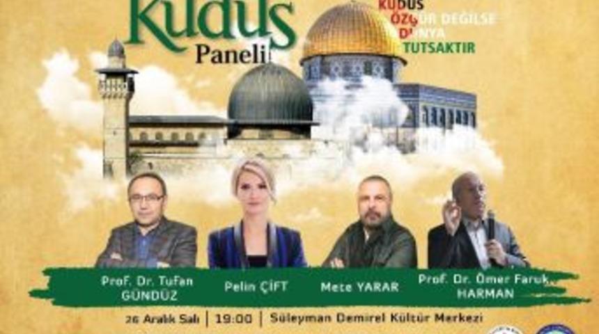 Kud&uuml;s Paneli Ses Getirecek