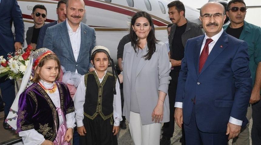 İçişleri Bakanı Süleyman Soylu Adana’ya Geldi