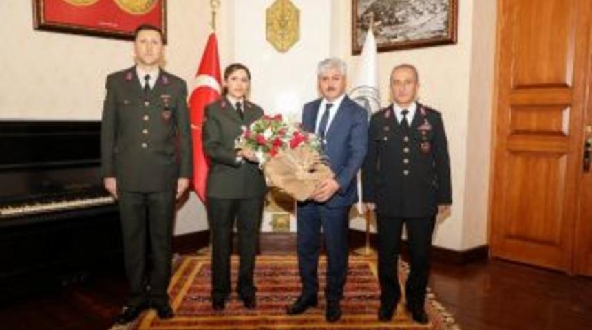 Jandarma&rsquo;dan Vali Doğan&rsquo;a Ziyaret