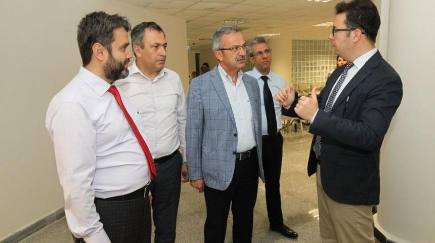 Başkan K&ouml;şker&rsquo;den Hastalara Moral Ziyaretleri